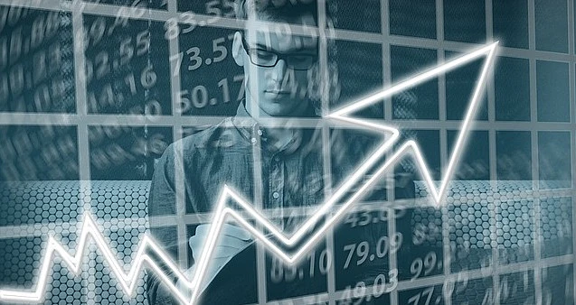 Kurve nach Oben - Trend nach oben