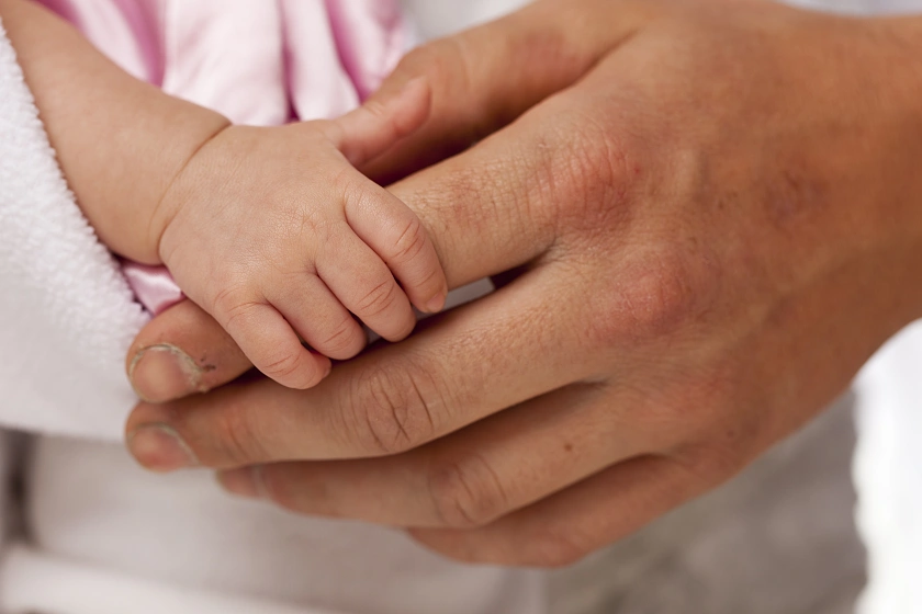 Hand_Baby am Finger