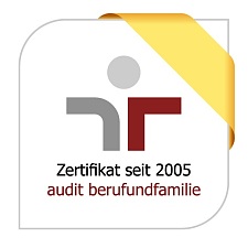 Zertifikat audit berufundfamilie ab 2005