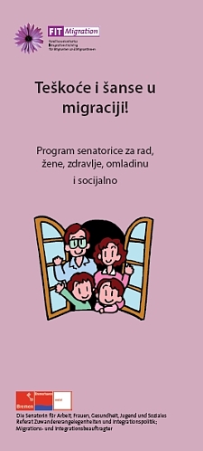 Flyer FIT-Migration auf serbo-kroatisch