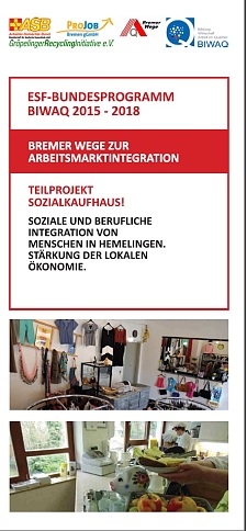 Titelblatt Info-Flyer Sozialkaufhaus