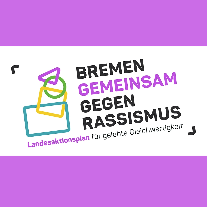 Logo Landesaktionsplan gegen Rassismus