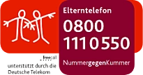 Elterntelefon Nummer gegen Kummer 0800 1110550