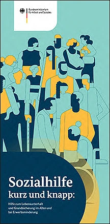 Sozialhilfe-Flyer vom BMAS 