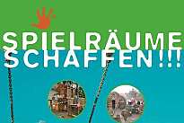 Plakat der Aktion "Spielräume schaffen"