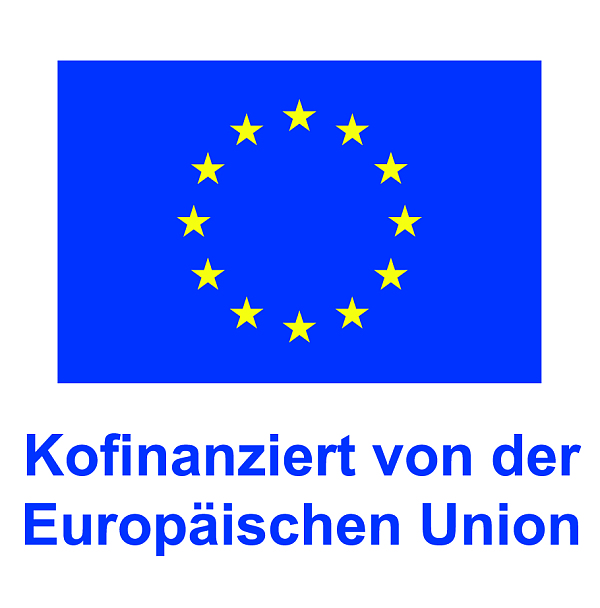 EU Logo Unterschrift Kofinanziert von der EU